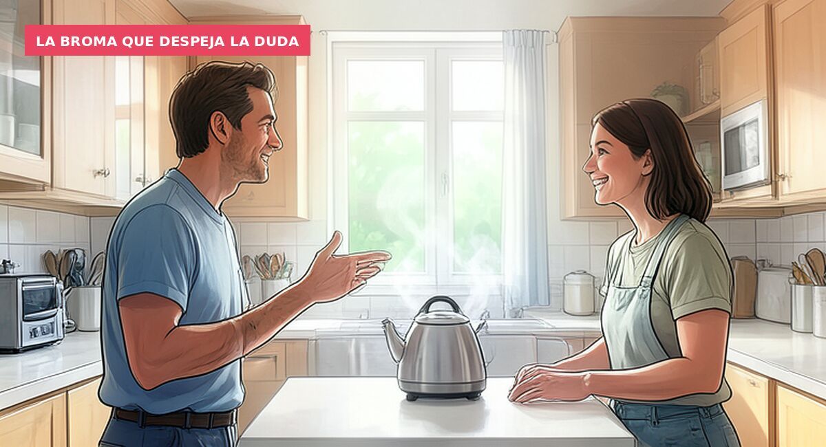 La broma que despeja la duda