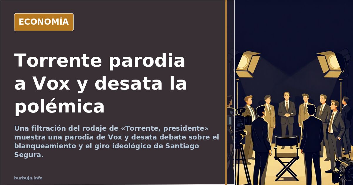 Torrente, presidente: filtración de una parodia a Vox