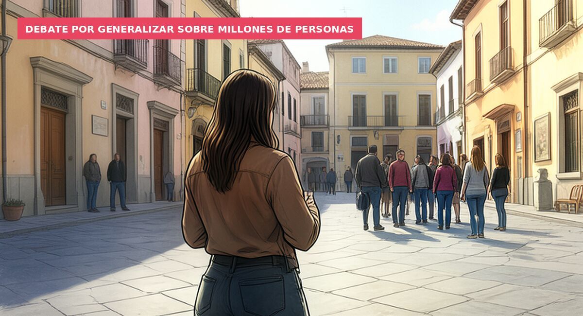 Debate por generalizar sobre millones de personas