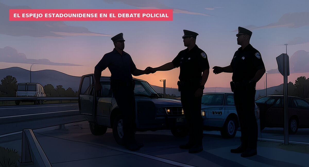 El espejo estadounidense en el debate policial
