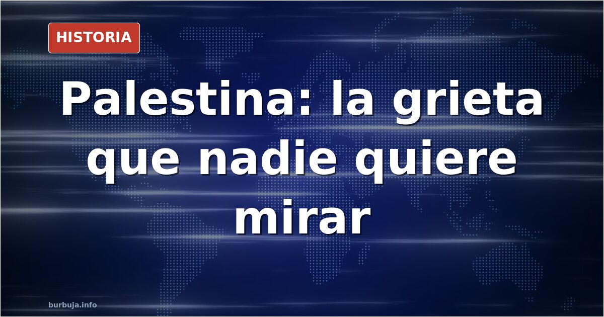 Banderas de Palestina e Israel frente a frente en una manifestación en España