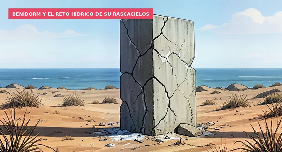 Benidorm y el reto hídrico de su rascacielos