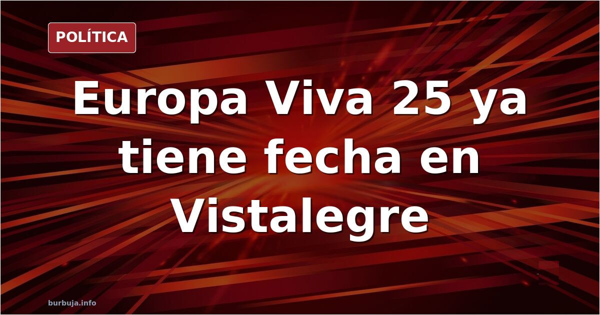 Ilustración editorial del Palacio de Vistalegre de Madrid durante la convención Europa Viva 25 de VOX