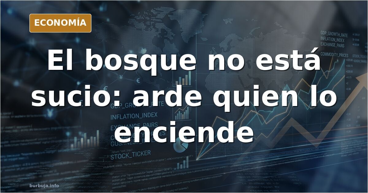 El bosque no está sucio: el debate sobre limpiar el monte