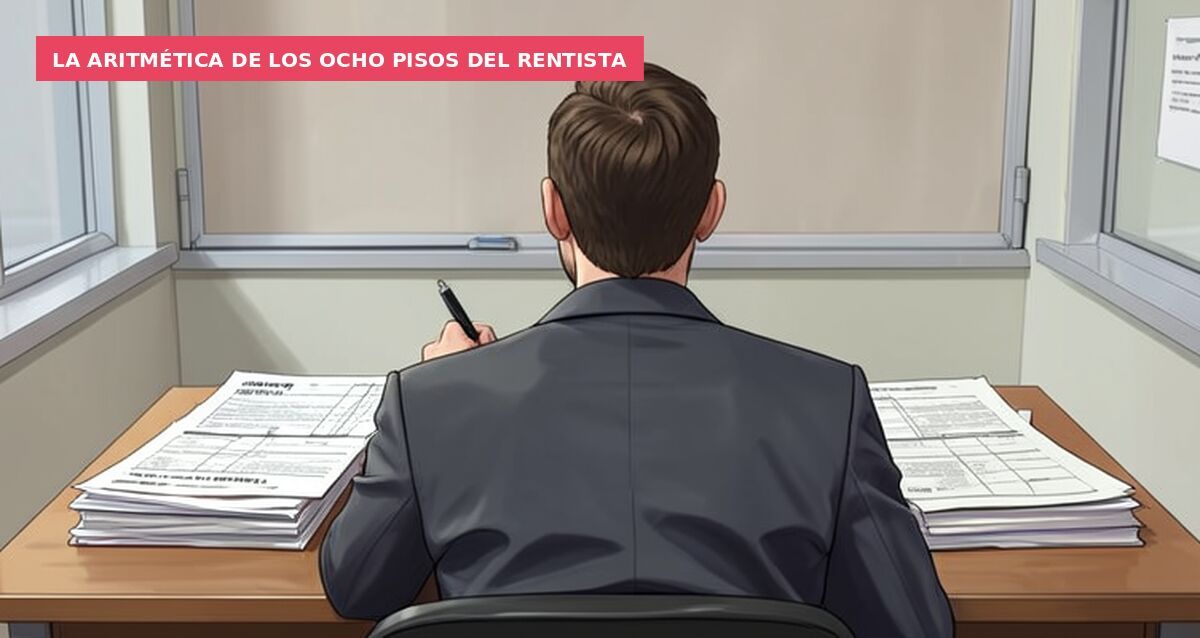 La aritmética de los ocho pisos del rentista