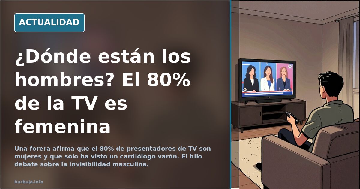 Spanien: Forum-Nutzerin sieht 80% Frauen im TV