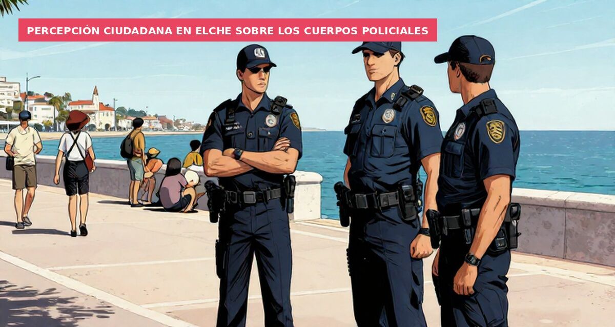 Percepción ciudadana en Elche sobre los cuerpos policiales