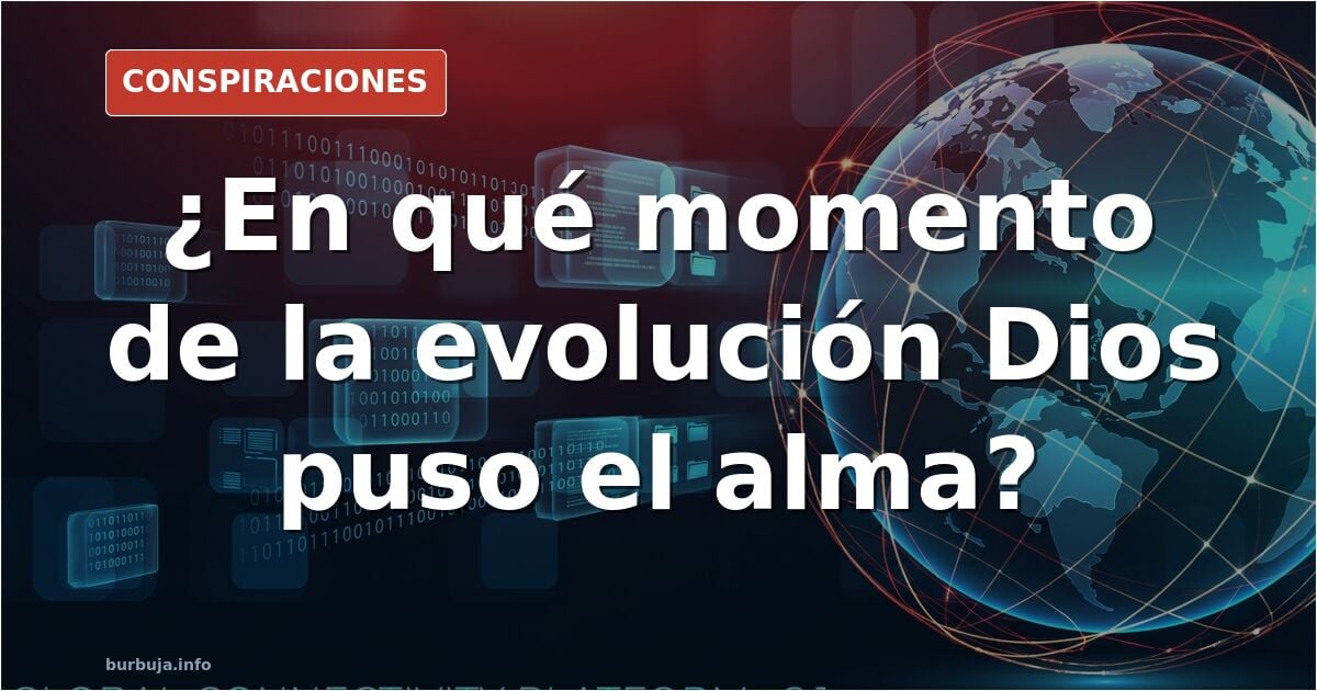 Recreación de un grupo de homínidos alrededor del fuego, símbolo del debate sobre evolución y alma en el cristianismo
