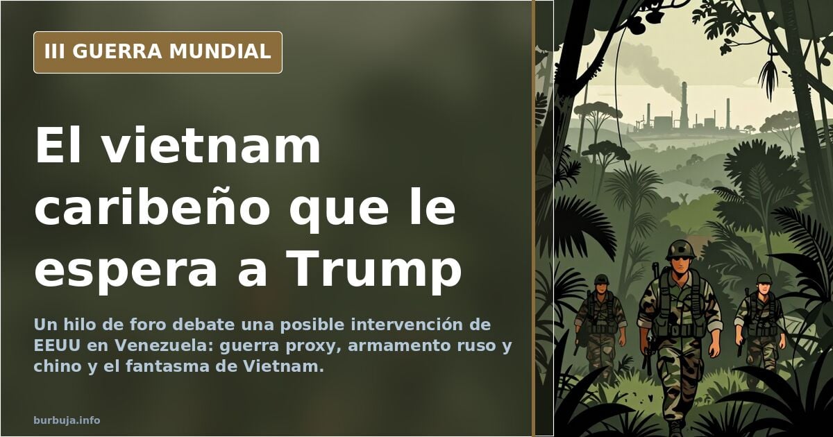 Forum-Debatte: Wird Venezuela Trumps Vietnam der Karibik?