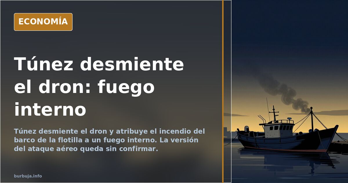 Ilustración editorial de un velero atracado en un puerto mediterráneo con humo en cubierta, en tonos azul marino y dorado