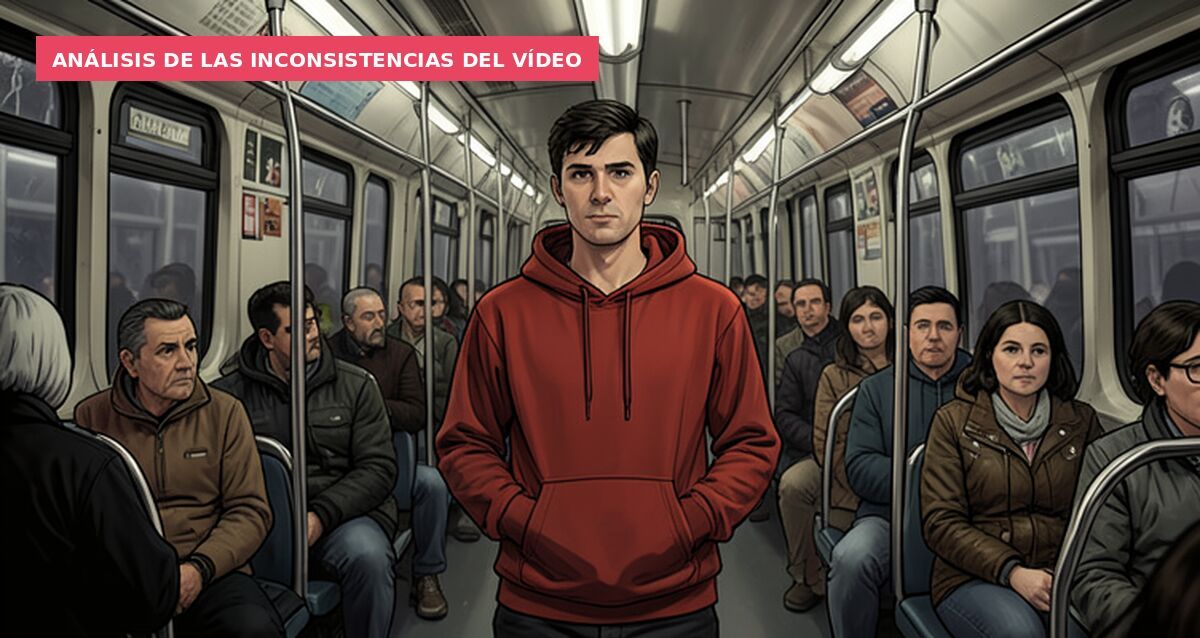Análisis de las inconsistencias del vídeo