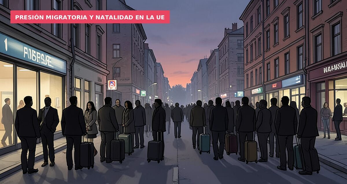 Presión migratoria y natalidad en la UE