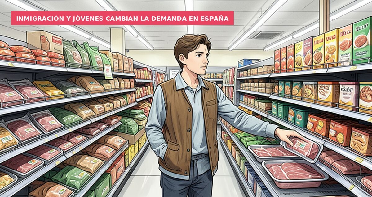 Inmigración y jóvenes cambian la demanda en España