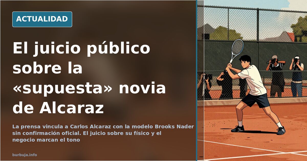 Brooks Nader y el ruido de ser la «supuesta» novia de Alcaraz