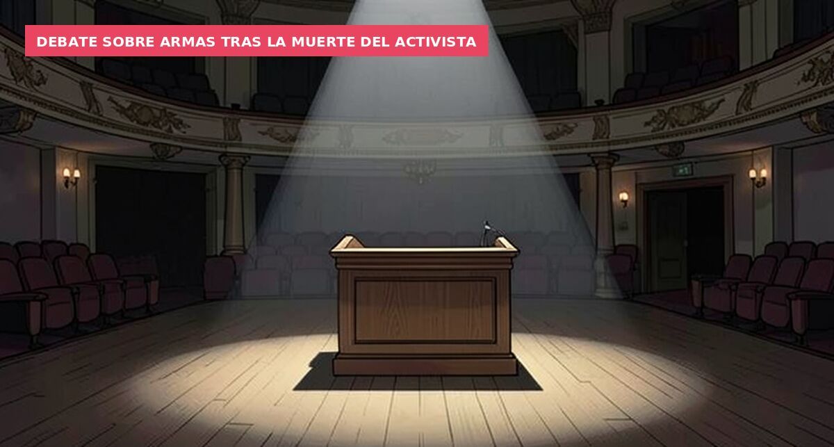 Debate sobre armas tras la muerte del activista