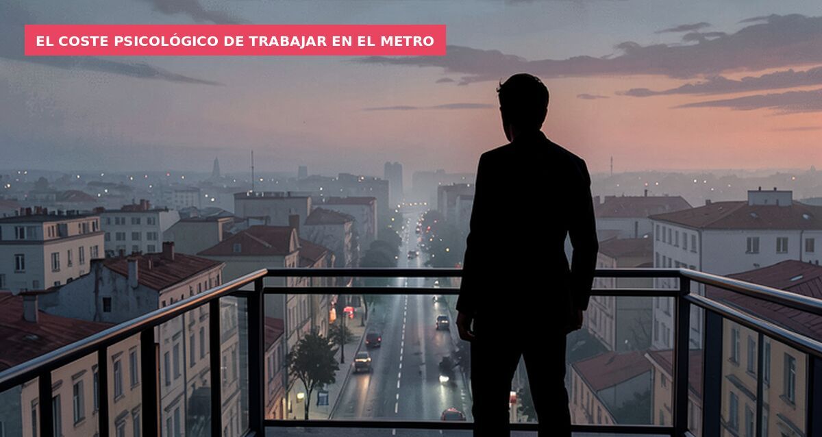 El coste psicológico de trabajar en el metro