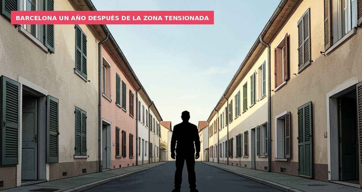 Barcelona un año después de la zona tensionada