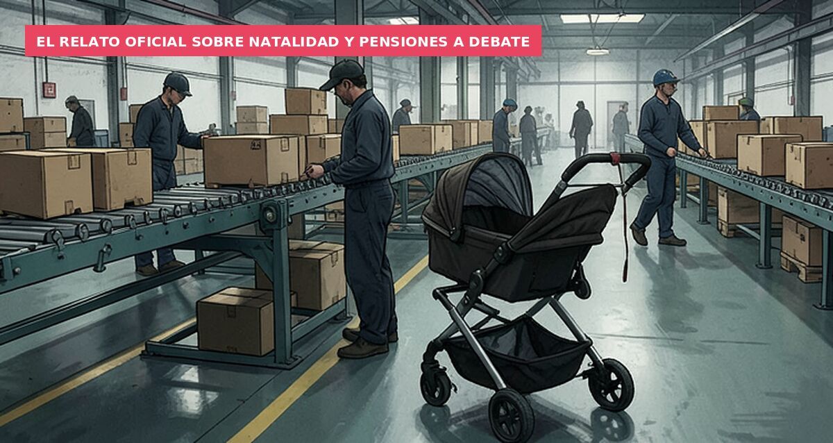 El relato oficial sobre natalidad y pensiones a debate