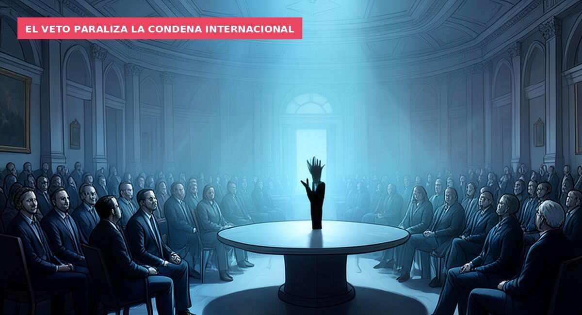El veto paraliza la condena internacional