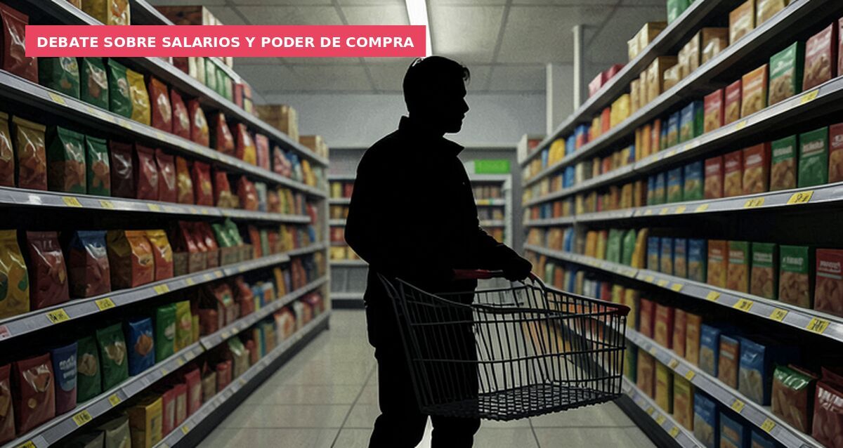 Debate sobre salarios y poder de compra
