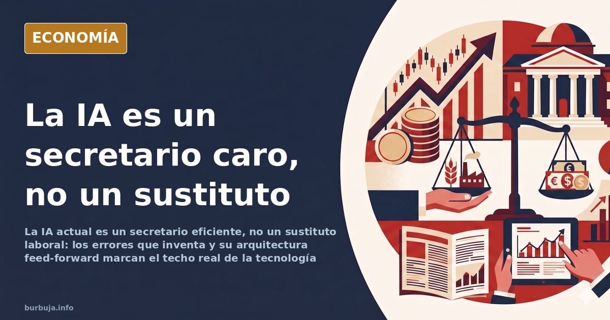 La IA no reemplazará tu trabajo: solo hace de secretario eficiente