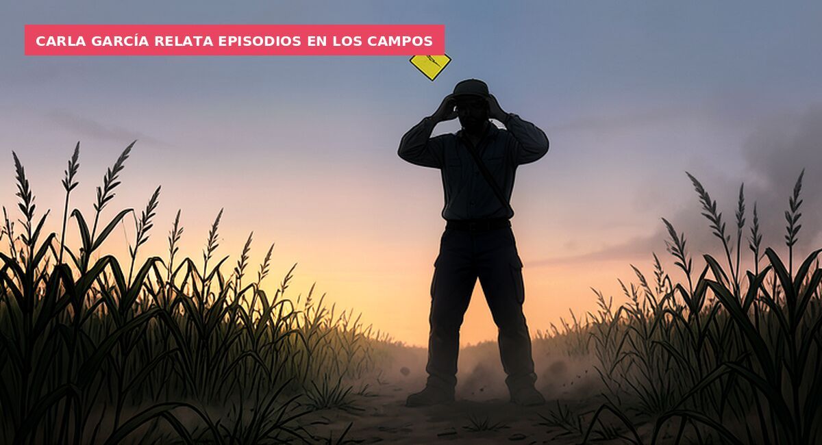Carla García relata episodios en los campos