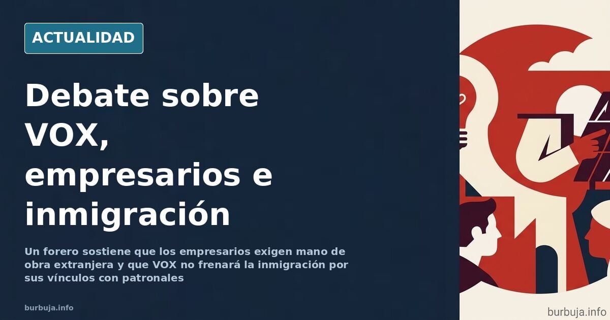Debatte: VOX, Unternehmer und die Migration in Spanien