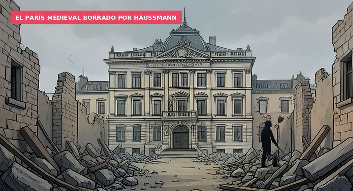 El París medieval borrado por Haussmann