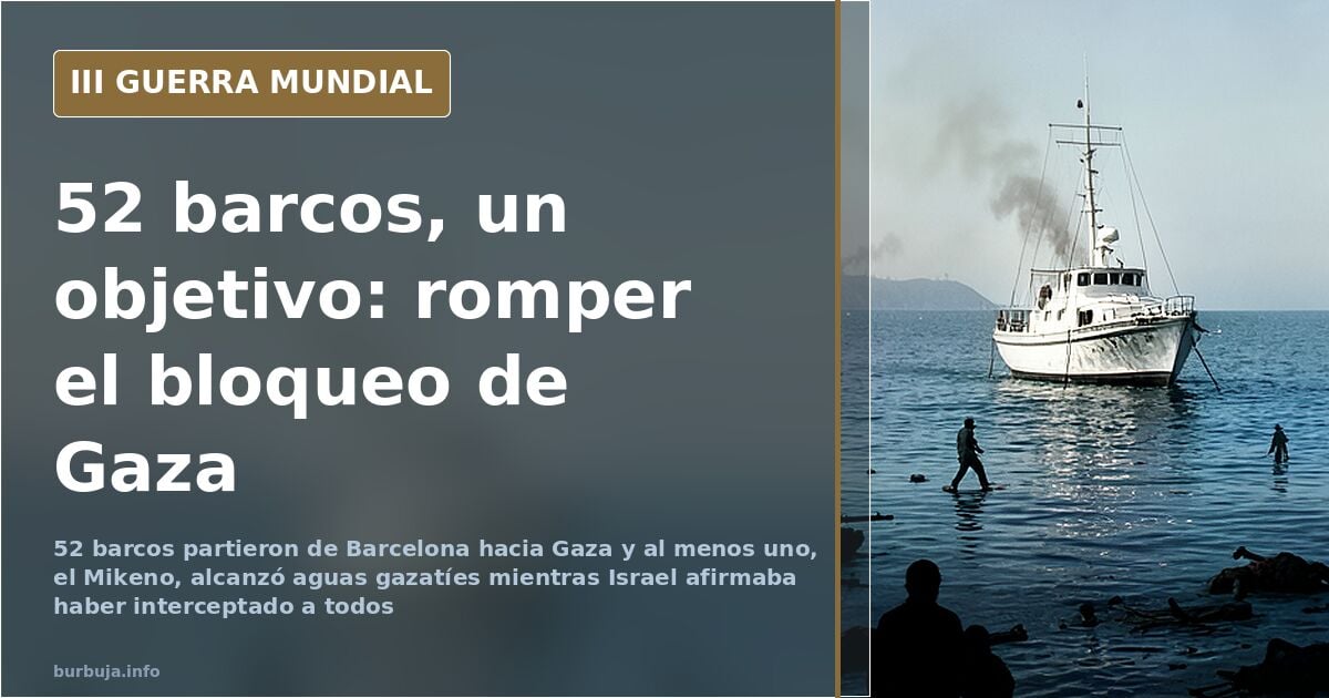 Sumud-Flotille versucht, Gaza zu erreichen und trotzt Israels Seeblockade