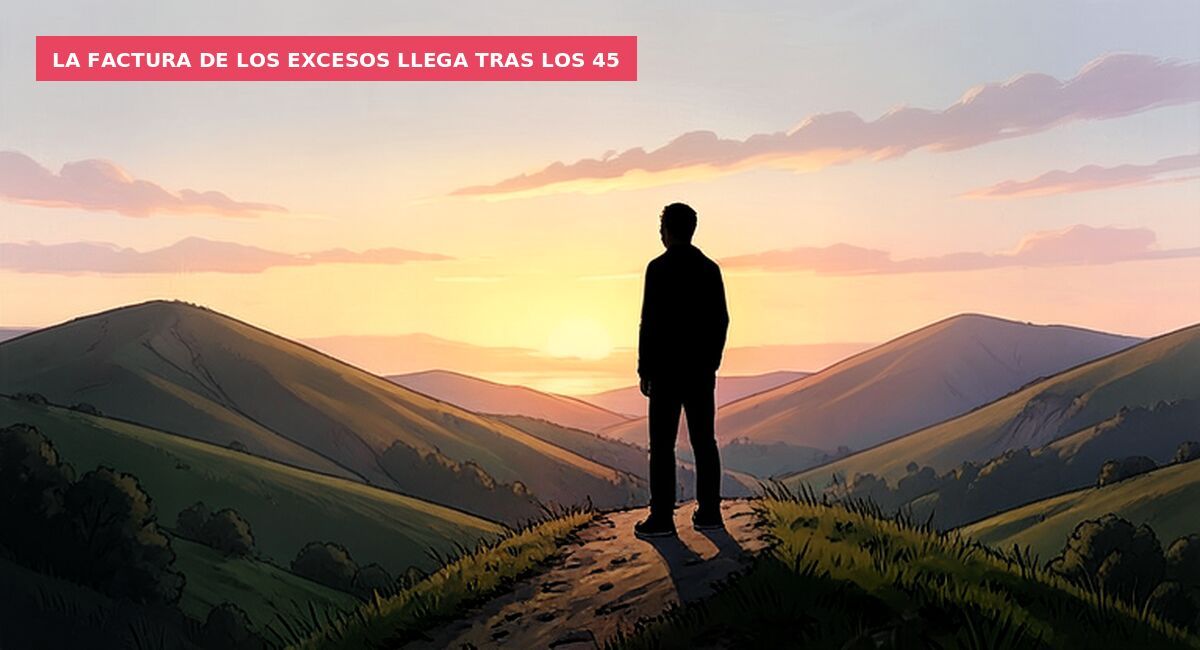 La factura de los excesos llega tras los 45