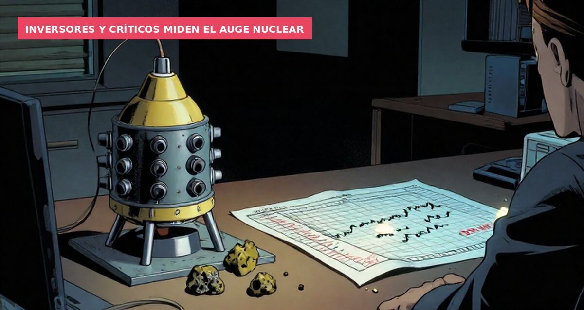 Inversores y críticos miden el auge nuclear