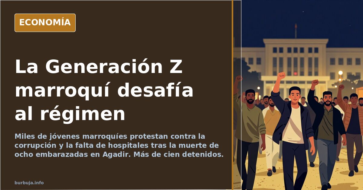 Marruecos: protestas de la Generación Z por sanidad y corrupción