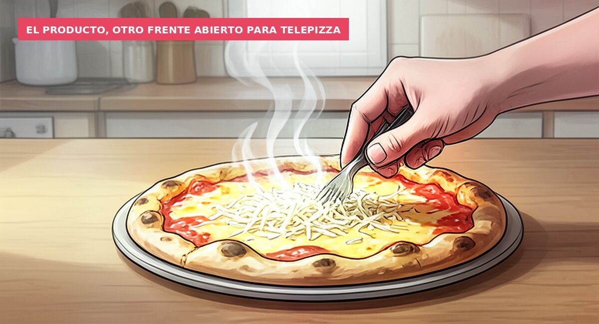 El producto, otro frente abierto para Telepizza