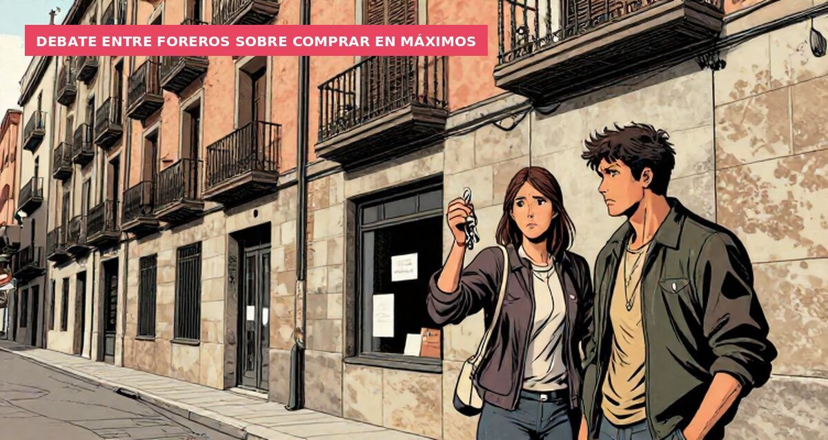 Debate entre foreros sobre comprar en máximos
