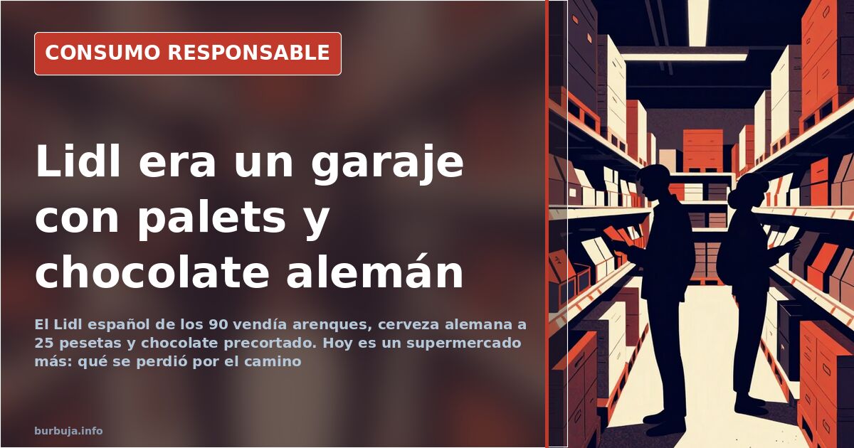 Lidl de los 90: el supermercado que ya no existe