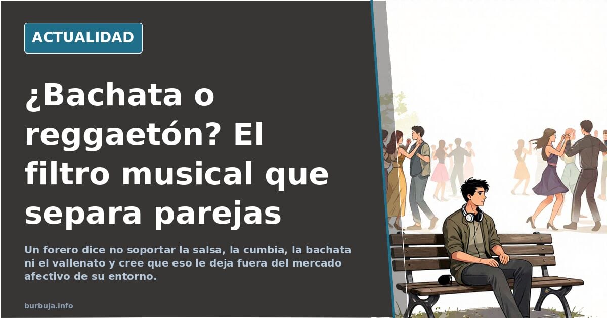 El gusto musical como filtro de pareja en un foro