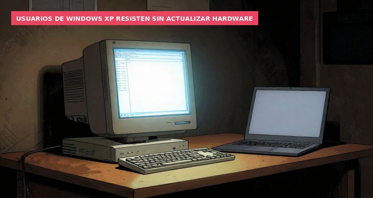 Usuarios de Windows XP resisten sin actualizar hardware