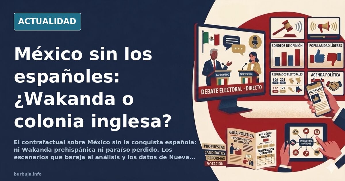 México sin España: el contrafactual que divide