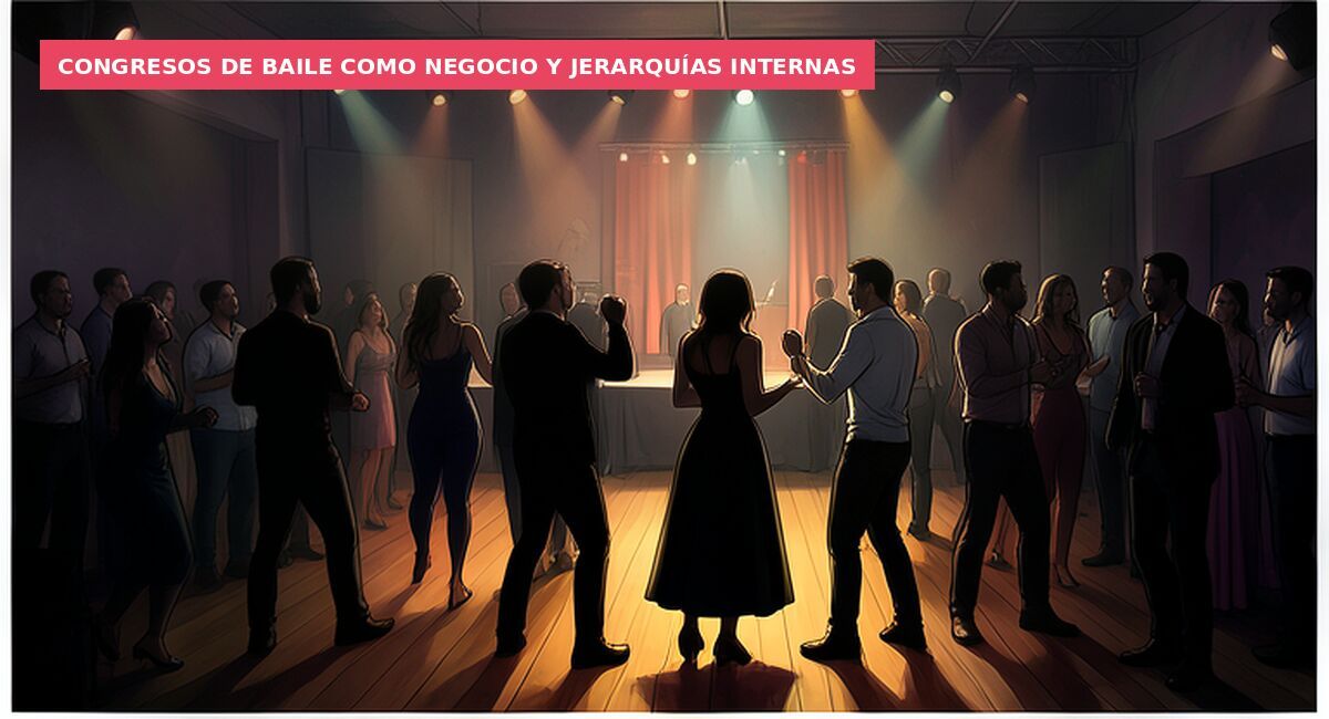 Congresos de baile como negocio y jerarquías internas