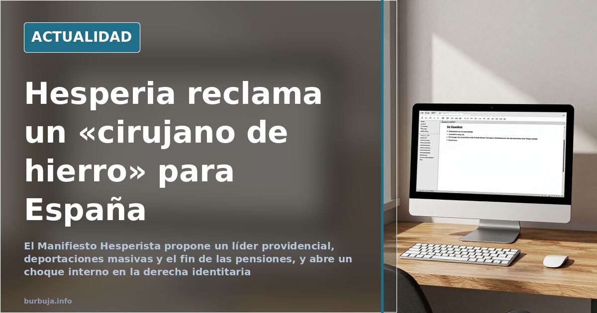 Hesperia: dictador, deportaciones masivas y fin de las pensiones