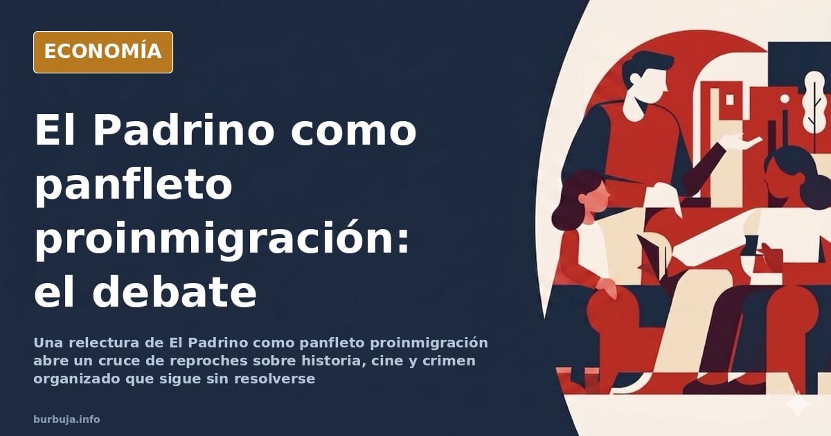 El Padrino, releída como panfleto proinmigración: el debate