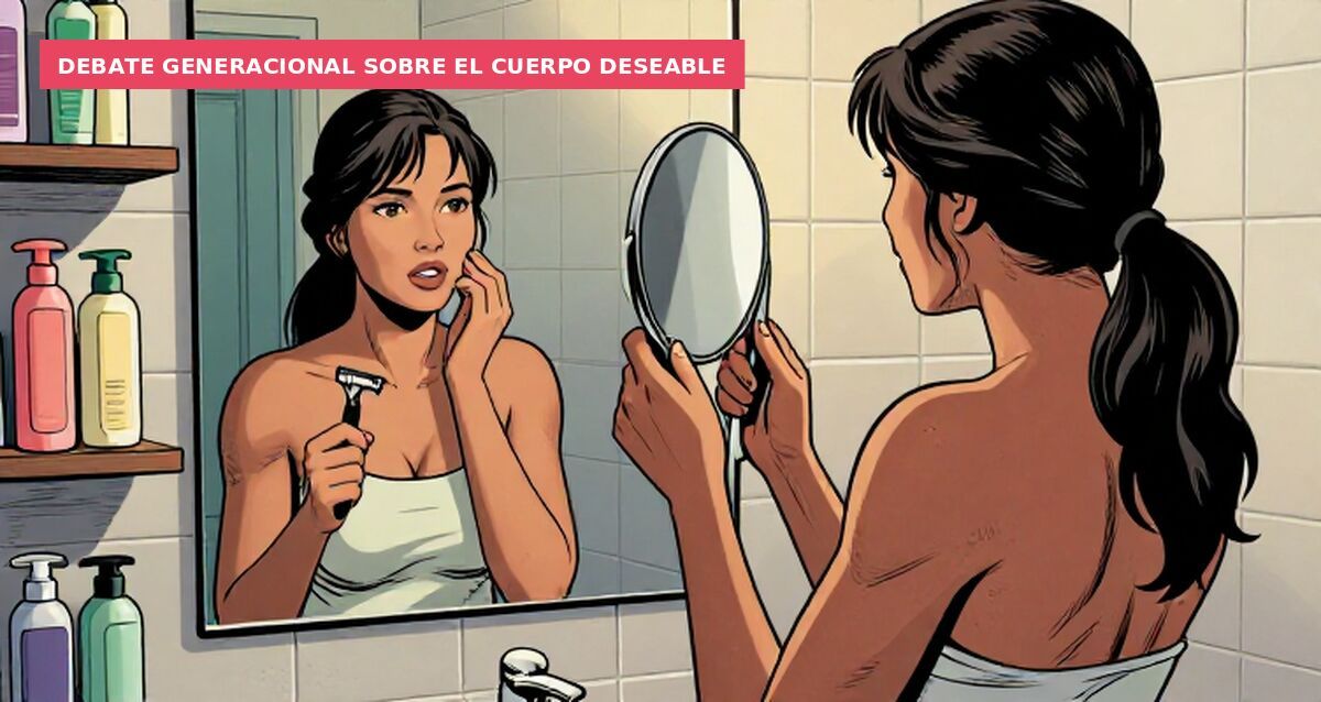 Debate generacional sobre el cuerpo deseable