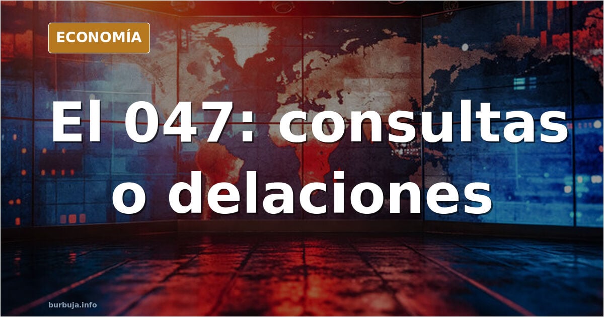 El 047 de vivienda y el miedo al chivatazo fiscal