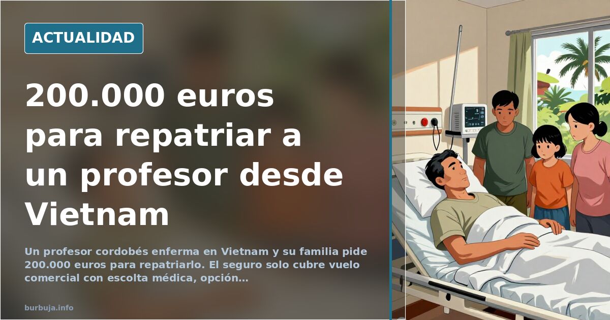 Fachada de hospital en Ho Chi Minh con ambulancia estacionada y luz de tarde