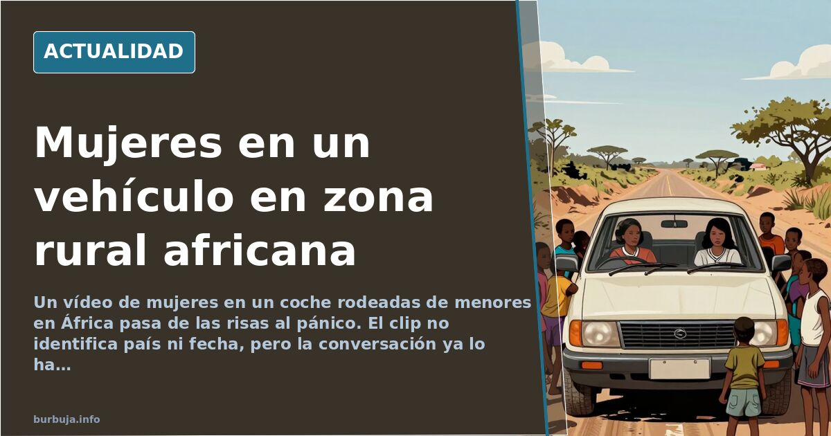 Turismo en África: del vídeo de las risas al miedo en el coche