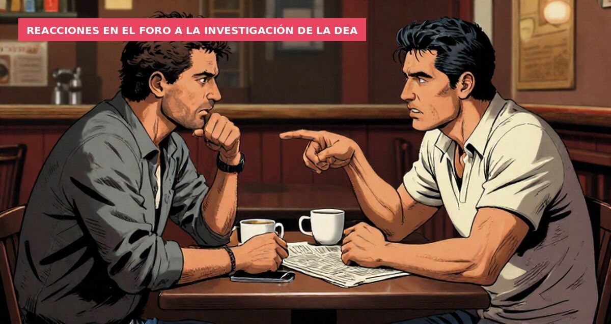 Reacciones en el foro a la investigación de la DEA