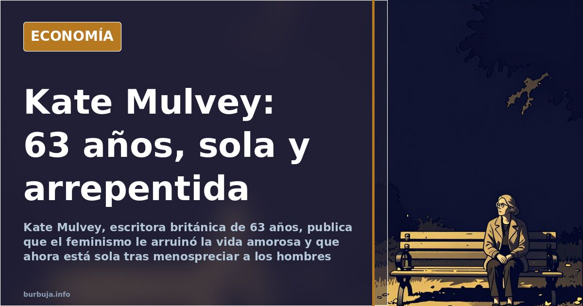 Kate Mulvey: «El feminismo arruinó mi vida sentimental»