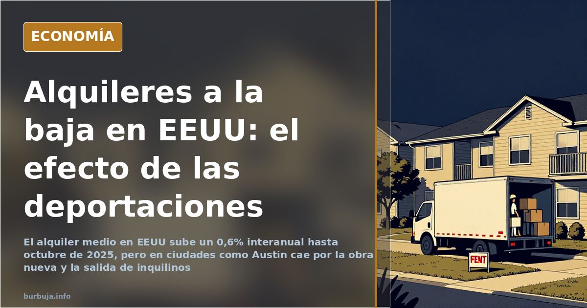 US Rents Fall as Spain Debates Immigration Impact
