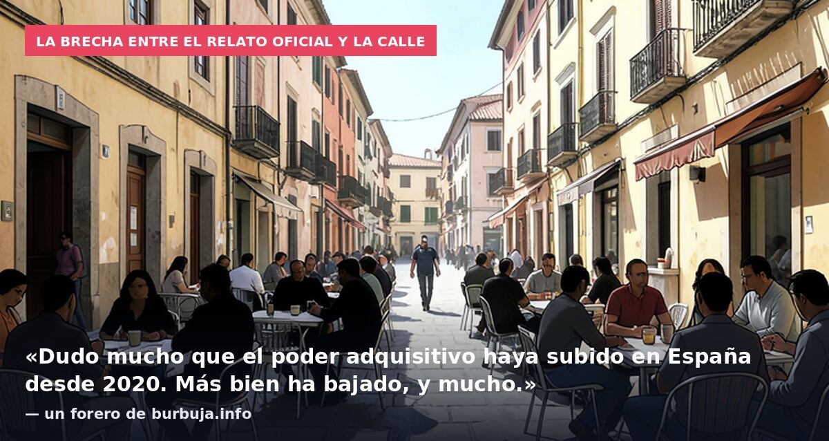 Dramático gráfico. El poder adquisitivo desde 1994