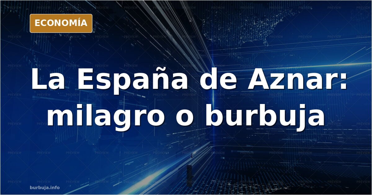 Ilustración editorial de un gráfico ascendente de precios de vivienda sobre un mapa de España, con silueta de edificios en co